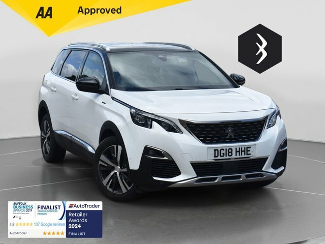 Peugeot 5008 1.2 Puretech Gt Line Suv Euro 6 White