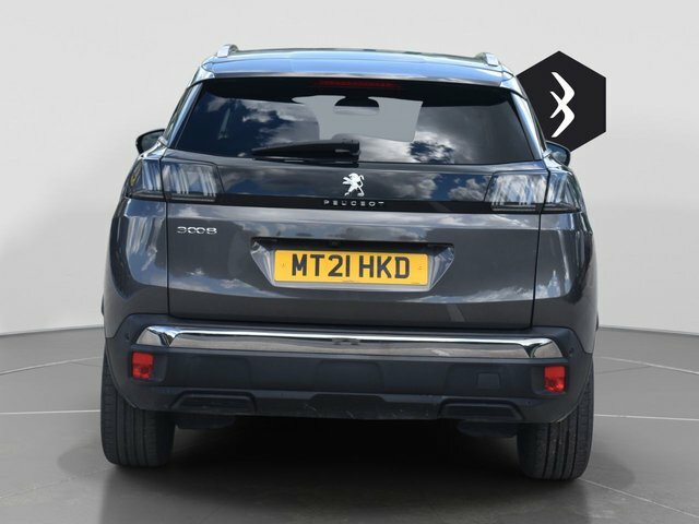 Peugeot 3008 1.2 Puretech Allure Premium Suv MT21HKD Grey #5