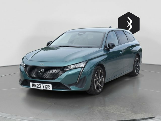 Peugeot 308 SW 1.5 Bluehdi Allure Premium Estate Eat E Blue #4