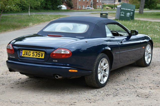 Jaguar XK8  Silver #47