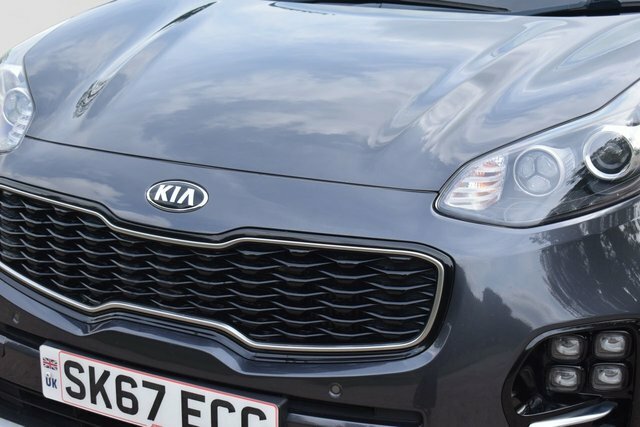 Kia Sportage 2.0 Crdi Gt-line Suv Awd Euro 6 Silver #3
