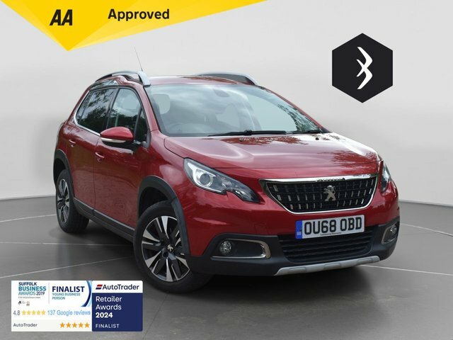 Peugeot 2008 1.2 Puretech Allure Suv Euro 6 Red