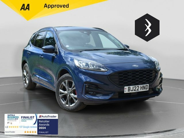 Ford Kuga 2.5 Ecoboost Duratec 14.4Kwh St-line Suv Petro Blue