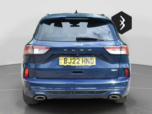 Ford Kuga 2.5 Ecoboost Duratec 14.4Kwh St-line Suv Petro BJ22HND Blue #6
