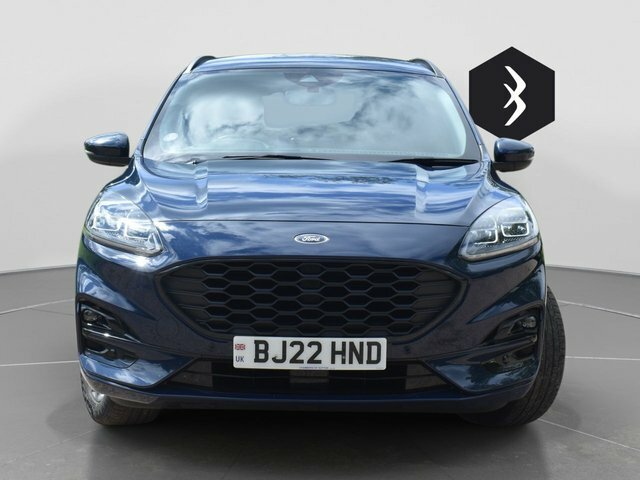 Ford Kuga 2.5 Ecoboost Duratec 14.4Kwh St-line Suv Petro BJ22HND Blue #2