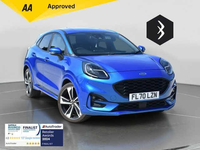 Ford Puma 1.0T Ecoboost Mhev St-line X Suv Blue