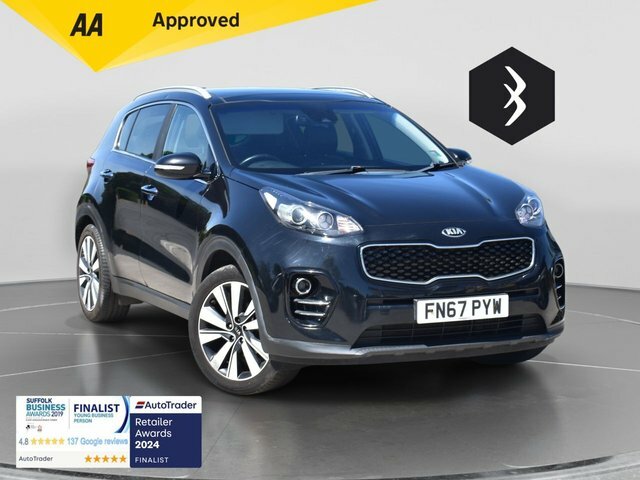 Kia Sportage 1.7 Crdi 3 Suv Euro 6 S S 114 Black