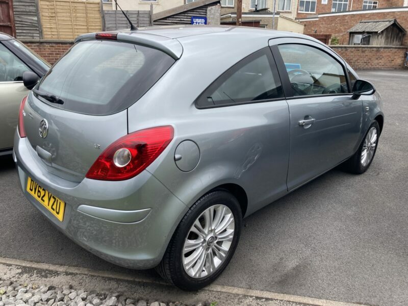 Vauxhall Corsa Hatchback DV62YZU Silver #2