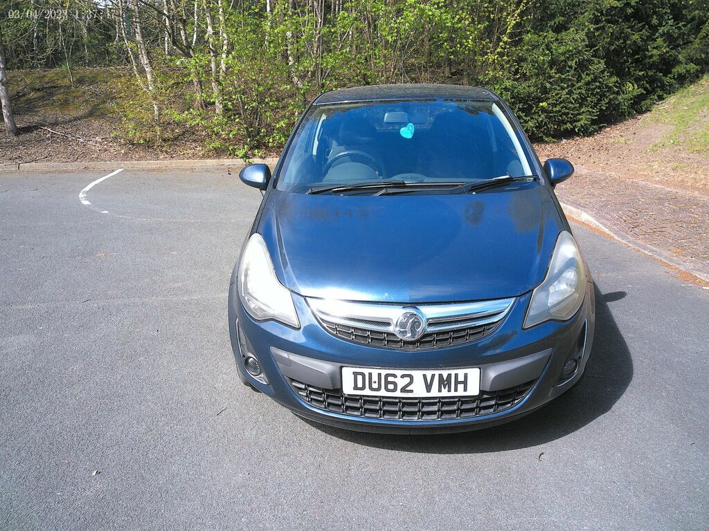 Vauxhall Corsa 1.2I Ecoflex 16V Sxi Hatchback E DU62VMH Blue #4