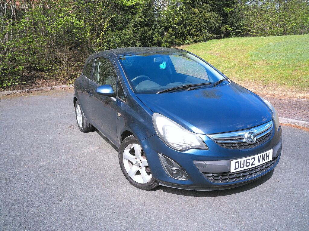 Vauxhall Corsa 1.2I Ecoflex 16V Sxi Hatchback E DU62VMH Blue #2