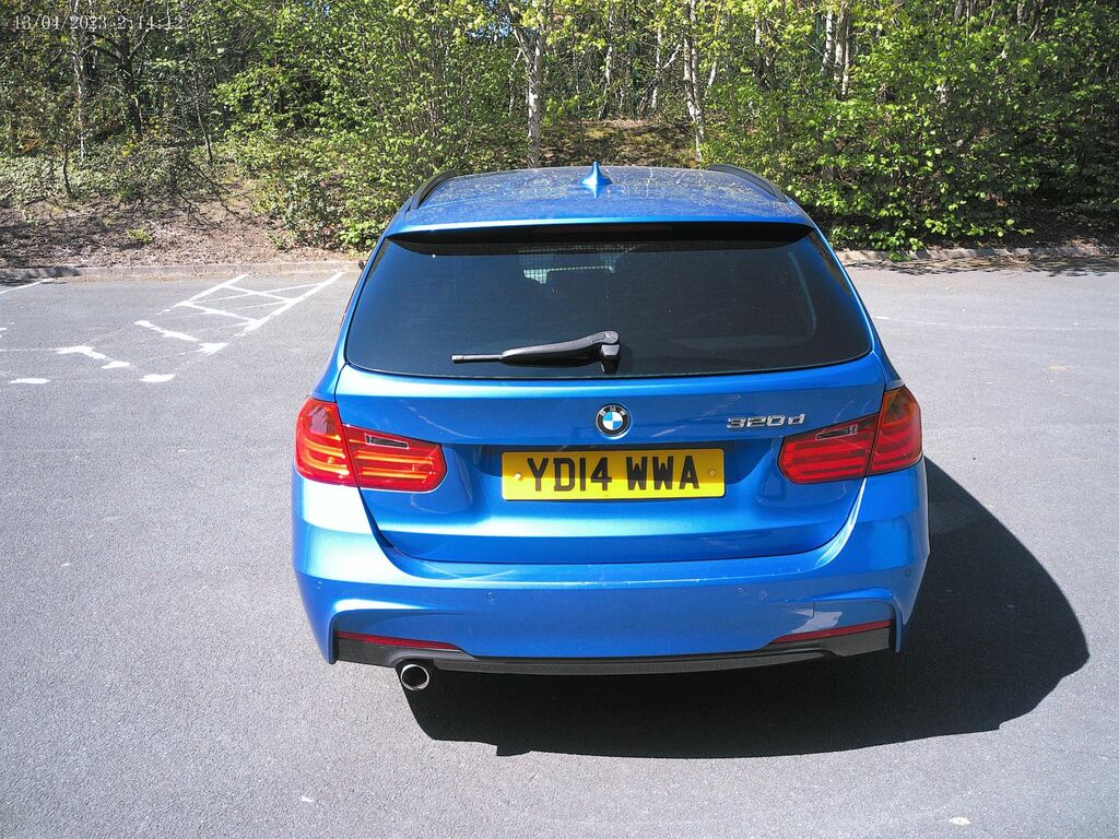 BMW 3 Series 2.0 320D M Sport Touring Euro 5 S YD14WWA Blue #6