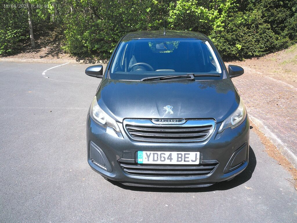 Peugeot 108 1.0 Vti Active Hatchback Euro 5 YD64BEJ Grey #3
