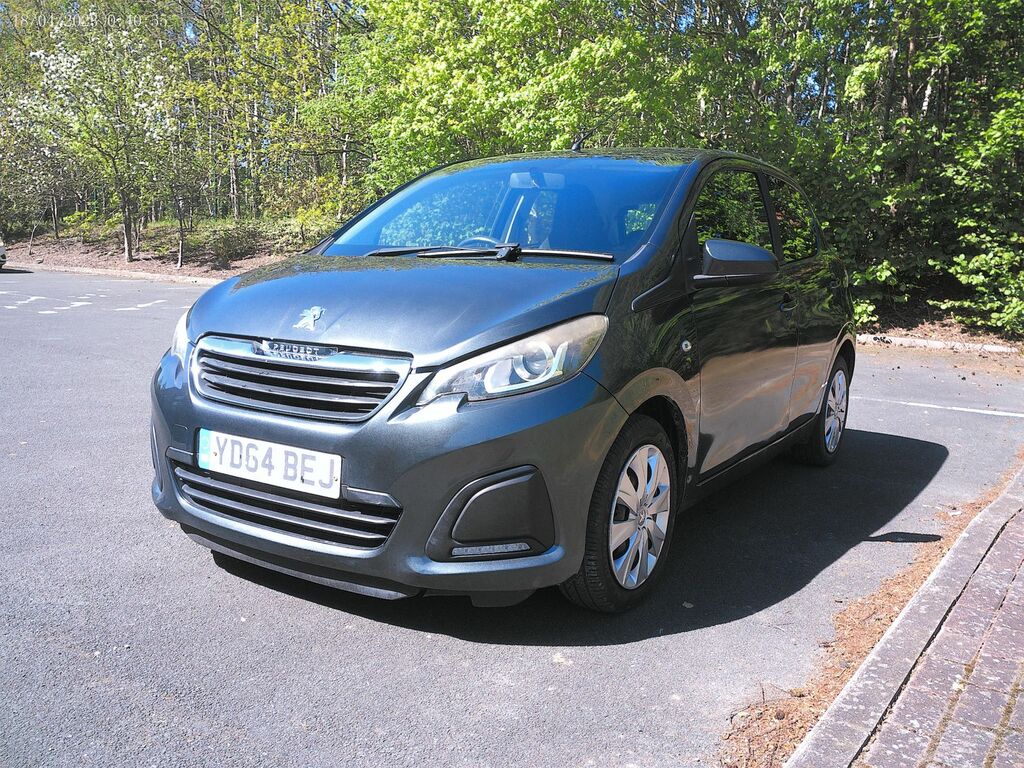 Peugeot 108 1.0 Vti Active Hatchback Euro 5 YD64BEJ Grey #5