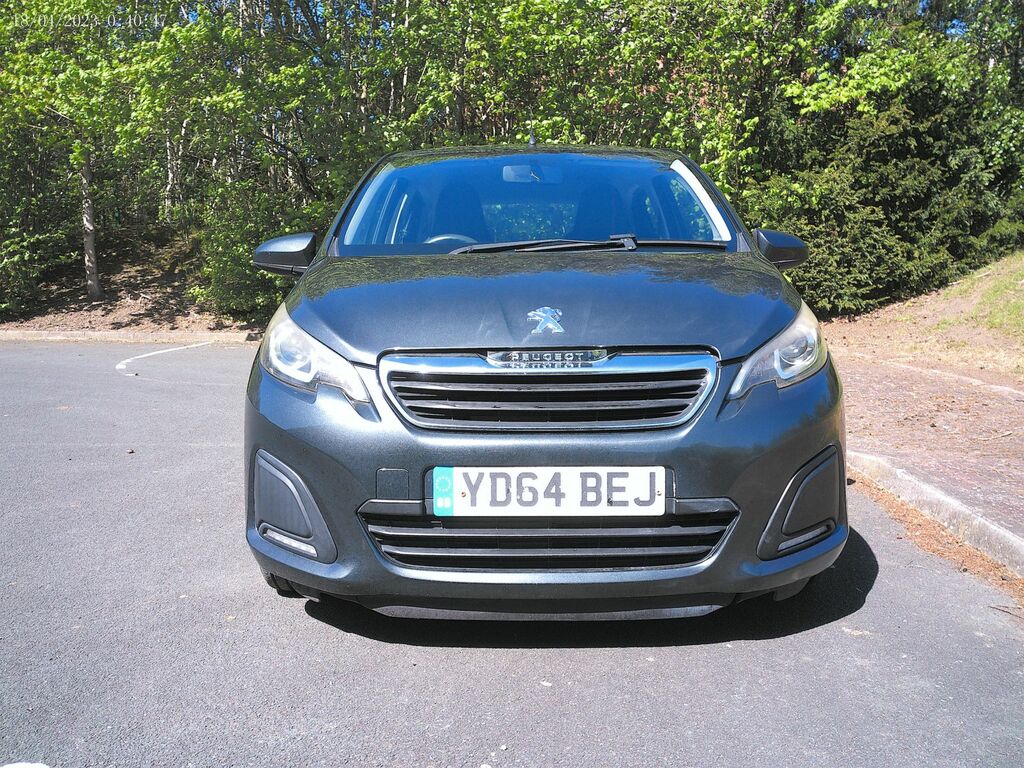 Peugeot 108 1.0 Vti Active Hatchback Euro 5 YD64BEJ Grey #4
