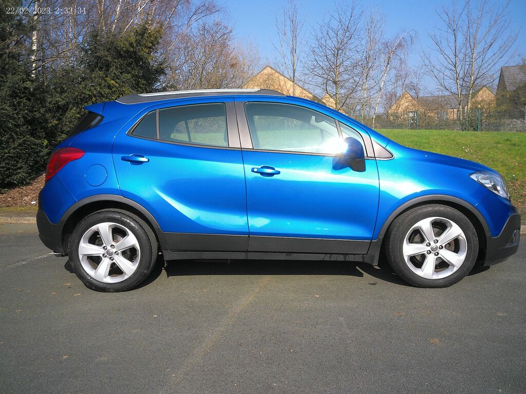 Vauxhall Mokka 1.7 Cdti Exclusiv Suv 2Wd Euro 5 BG14HGA Blue #3