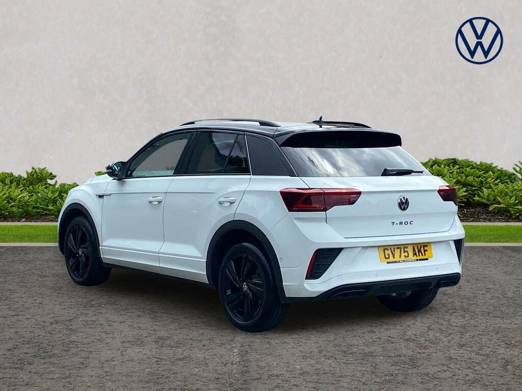 Volkswagen T-Roc 1.5 Tsi Black Edition GV75AKF White #2