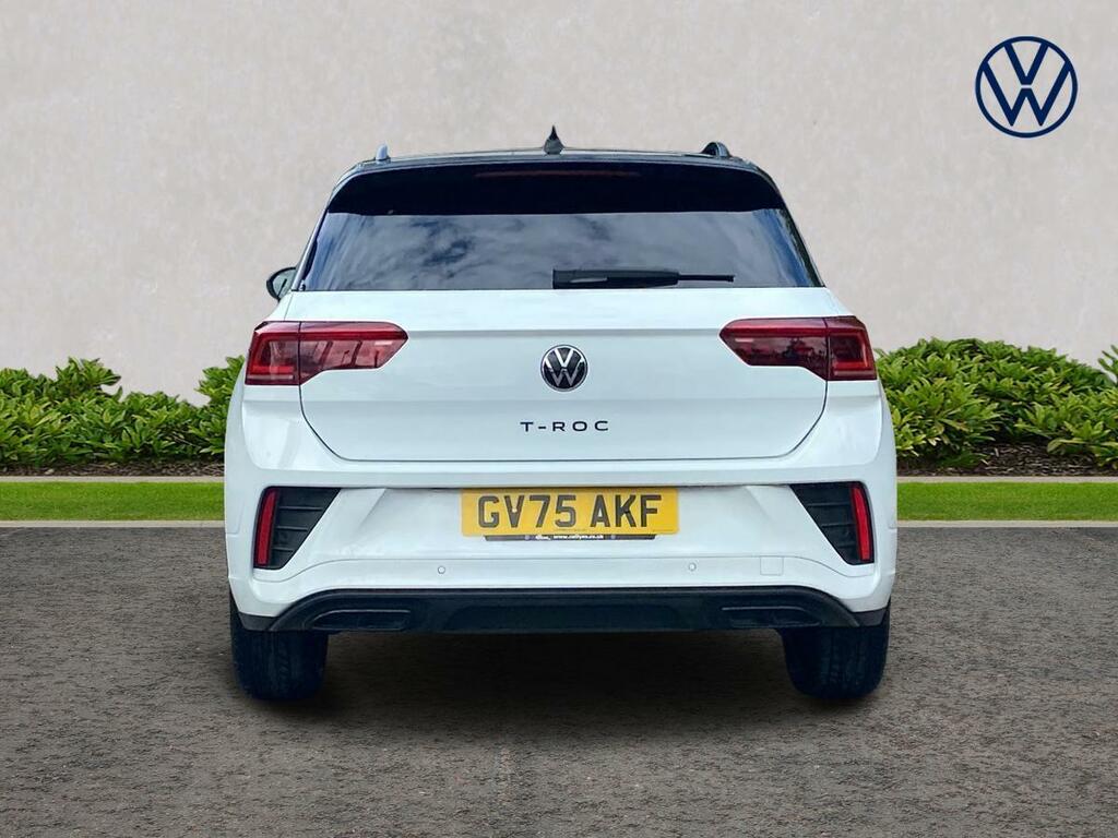 Volkswagen T-Roc 1.5 Tsi Black Edition GV75AKF White #4