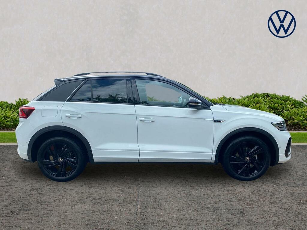 Volkswagen T-Roc 1.5 Tsi Black Edition GV75AKF White #5