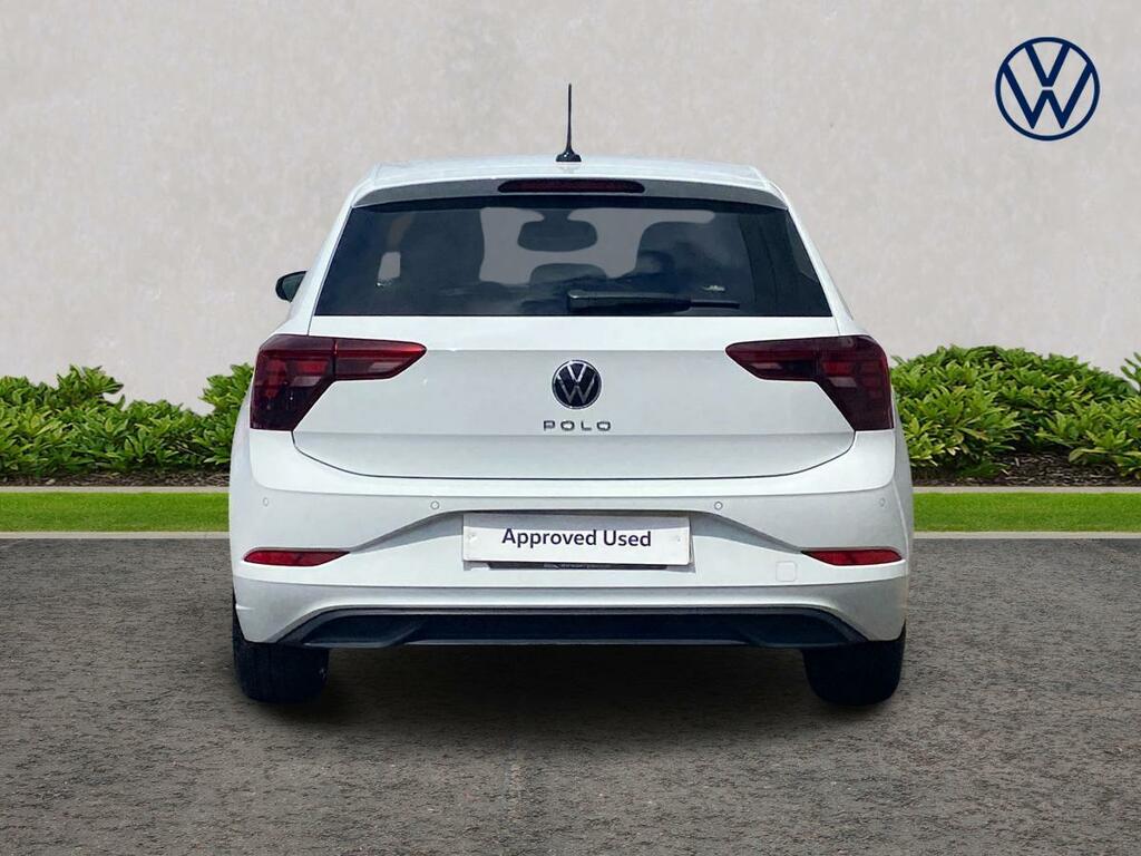 Volkswagen Polo 1.0 Tsi Match Dsg White #4