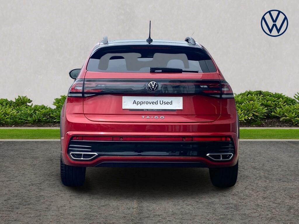 Volkswagen Taigo 1.5 Tsi 150 R-line Dsg Red #4