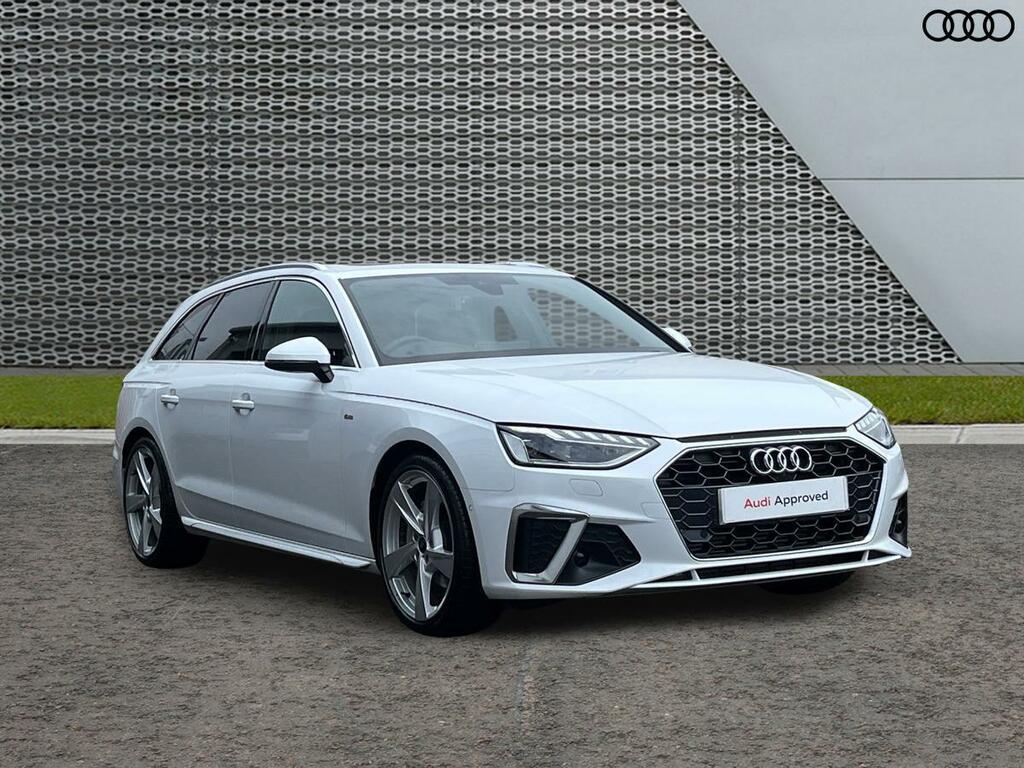Audi A4 2.0 Tfsi 40 S Line S Tronic Euro 6 Ss White