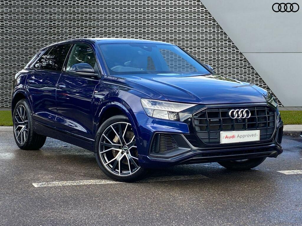 Audi Q8 Black Edition 55 Tfsi Quattro 340 Ps Tiptronic Blue