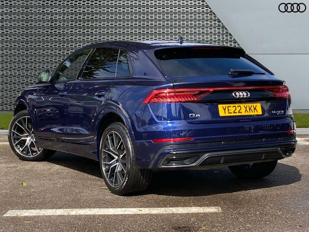 Audi Q8 Black Edition 55 Tfsi Quattro 340 Ps Tiptronic YE22XKK Blue #3