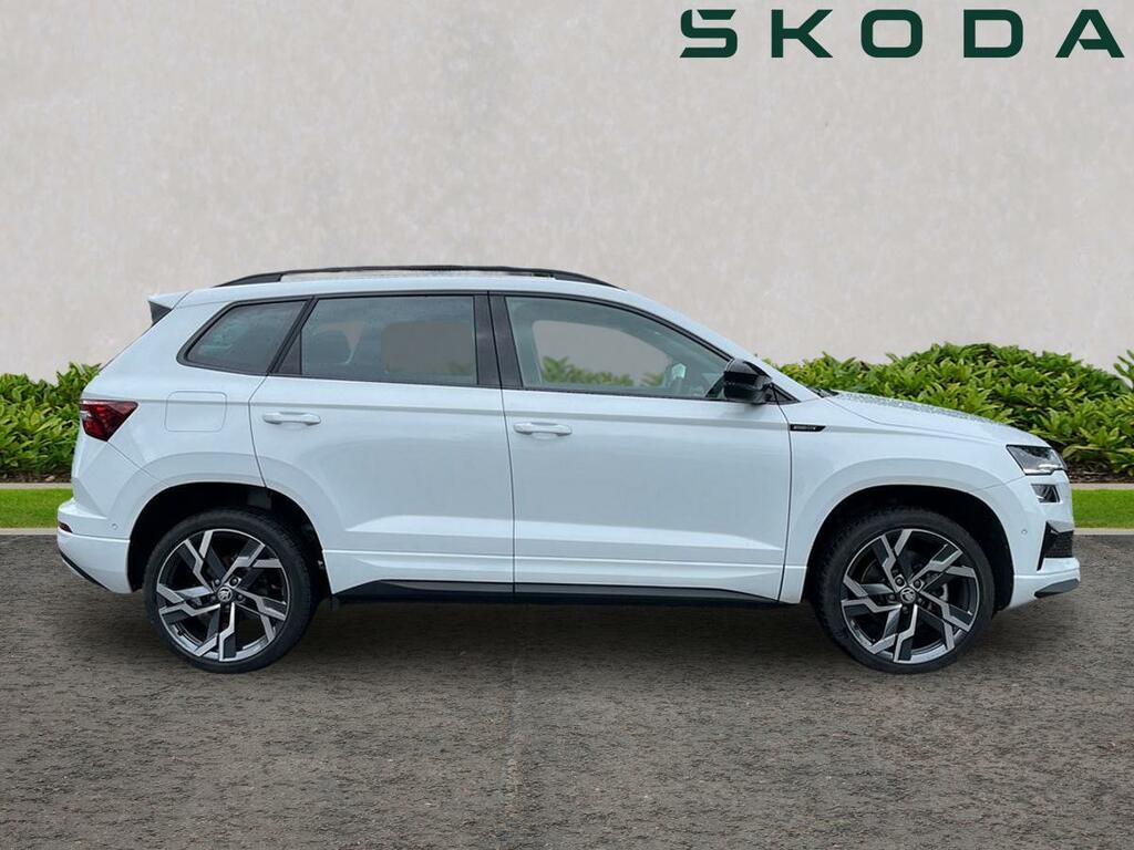 Skoda Karoq 1.5 Tsi Sportline Dsg White #5
