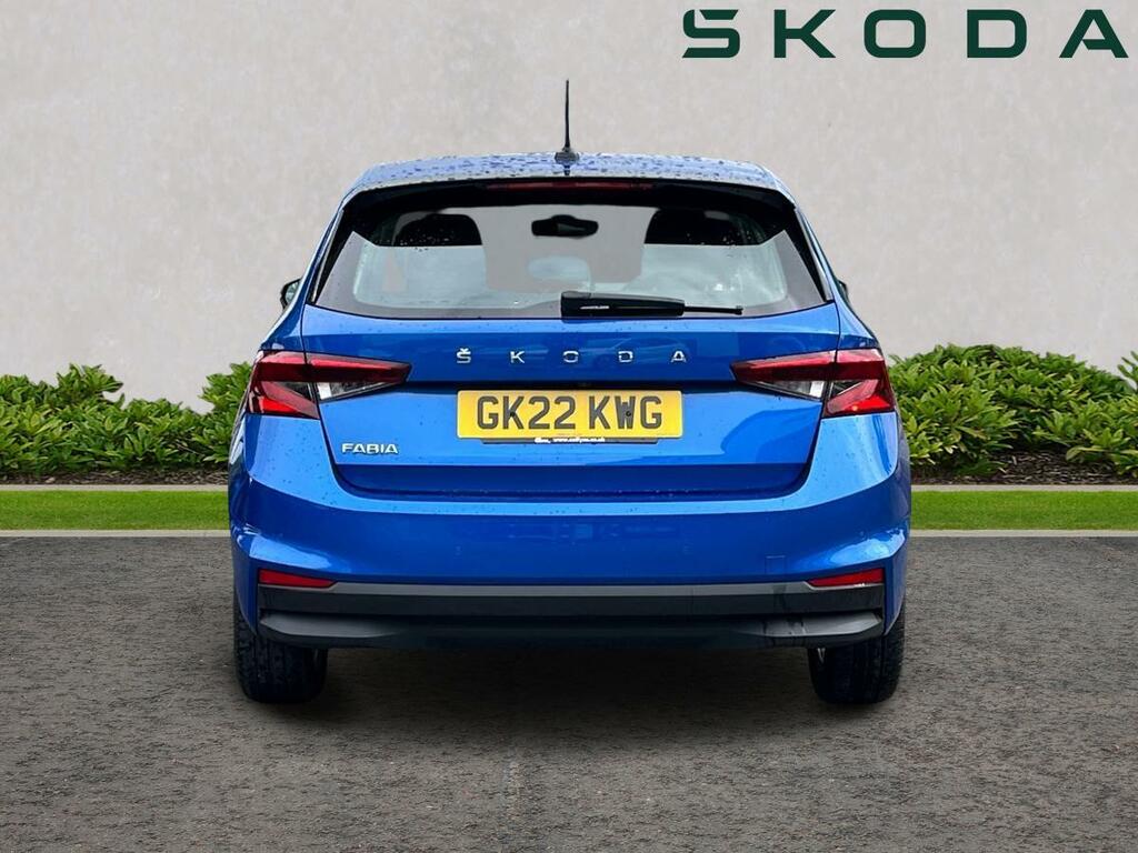 Skoda Fabia 1.0 Tsi 110 Se L Dsg GK22KWG Blue #4