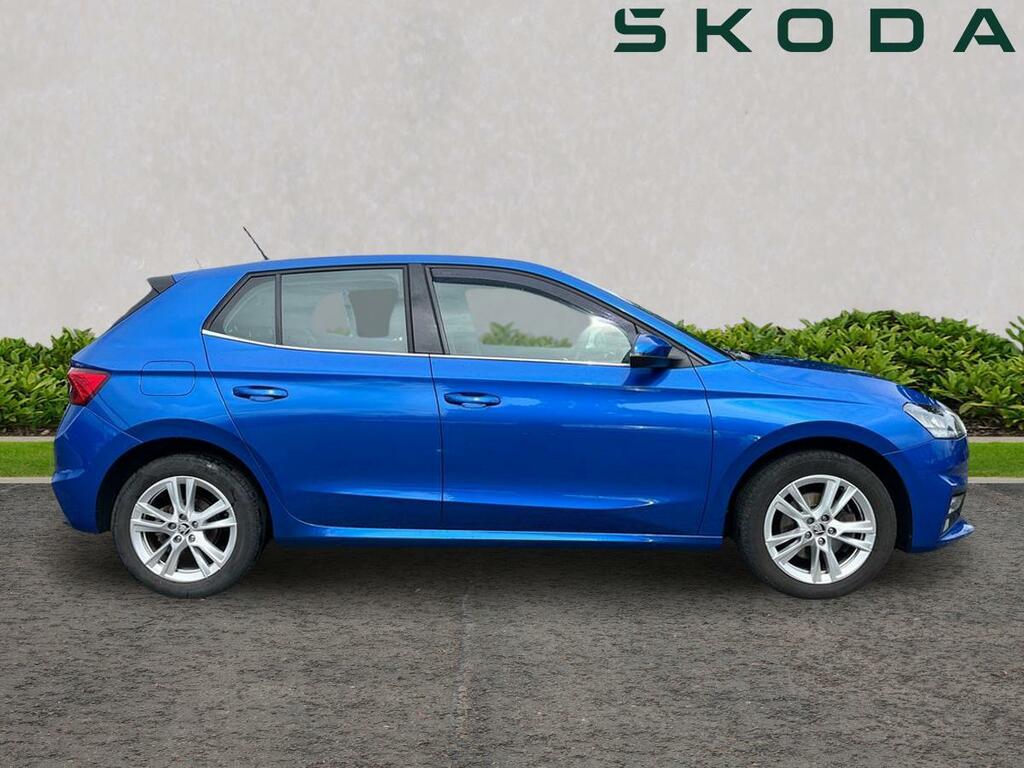 Skoda Fabia 1.0 Tsi 110 Se L Dsg GK22KWG Blue #5