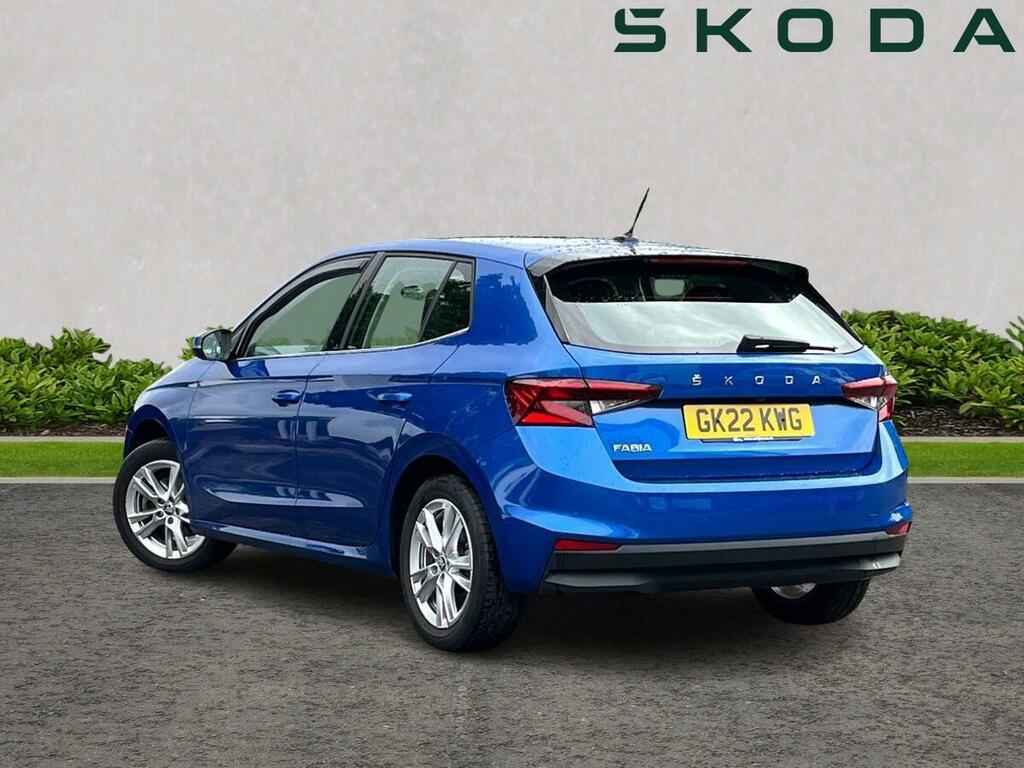 Skoda Fabia 1.0 Tsi 110 Se L Dsg GK22KWG Blue #2