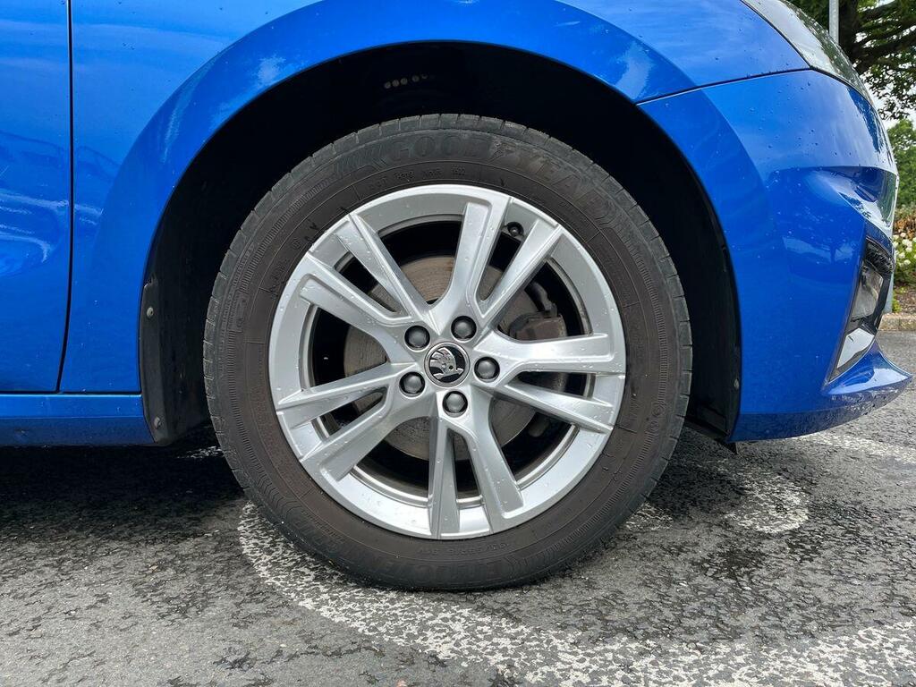 Skoda Fabia 1.0 Tsi 110 Se L Dsg GK22KWG Blue #6