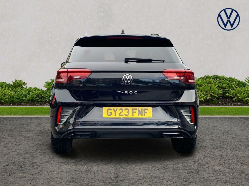Volkswagen T-Roc 1.5 Tsi R-line GY23FMF Black #4