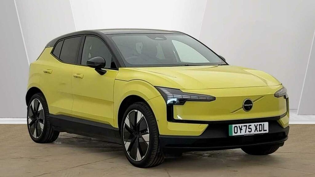 Volvo EX30 Ultra Single Motor Extended Range 293 Mile Ranges Yellow