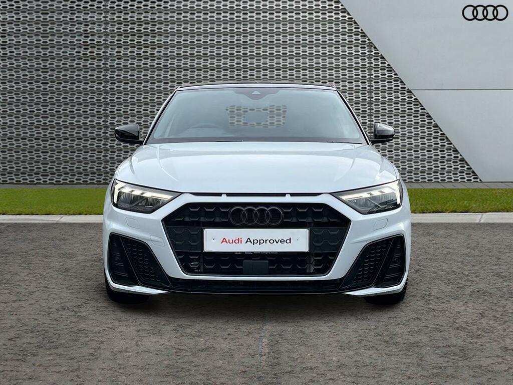 Audi A1 1.0 Tfsi 30 Black Edition Sportback S Tronic Euro White #3
