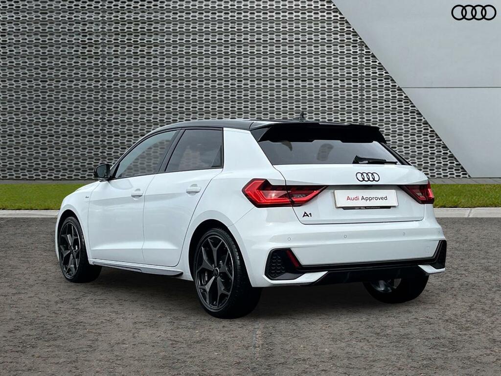 Audi A1 1.0 Tfsi 30 Black Edition Sportback S Tronic Euro White #2