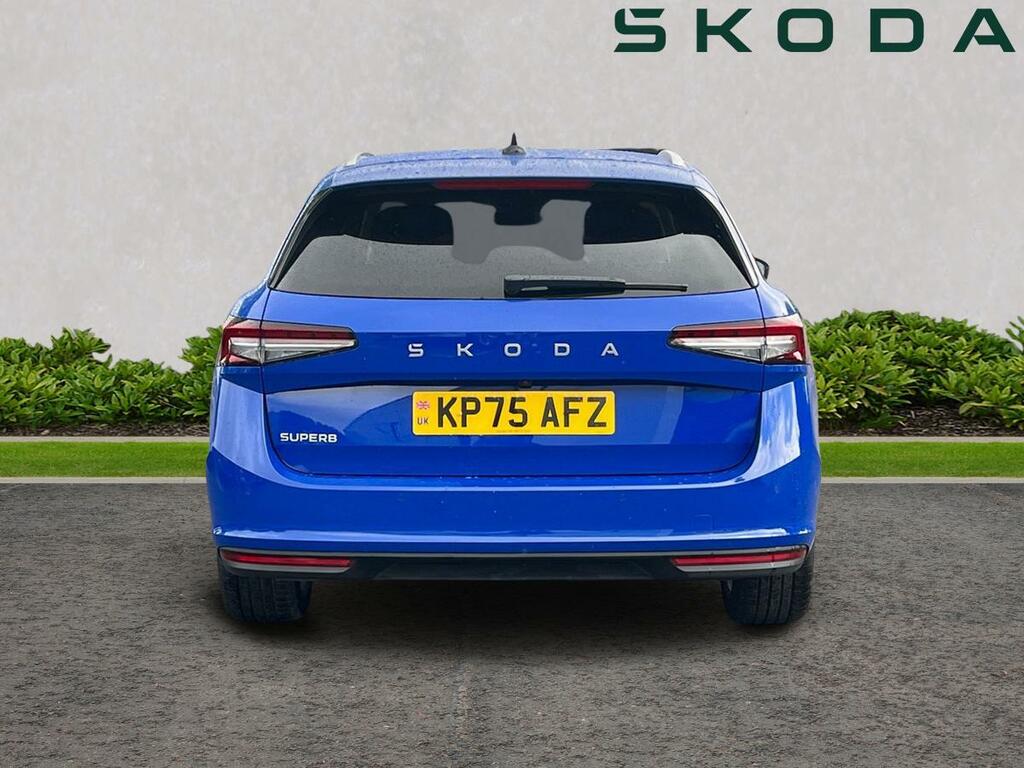 Skoda Superb 1.5 Tsi E-tec Se L Dsg KP75AFZ Blue #4