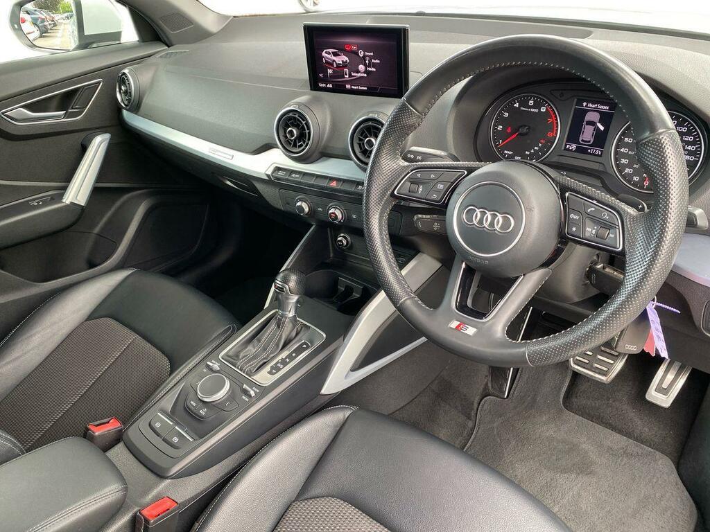 Audi Q2 1.4 Tfsi Cod S Line S Tronic Euro 6 Ss FY18KLC White #6