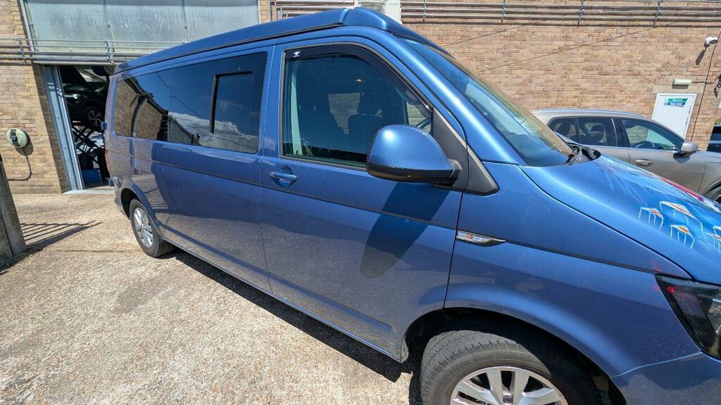Volkswagen Campervan Transporter Tdi T30 Bluemotion Highline Blue #2