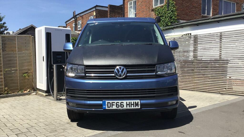Volkswagen Campervan Transporter Tdi T30 Bluemotion Highline Blue #2