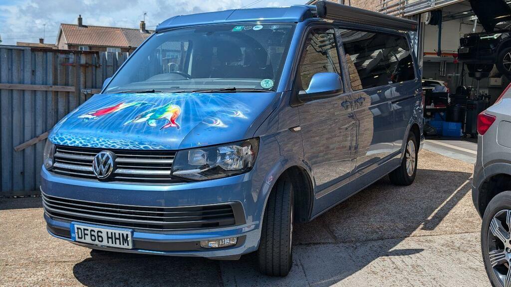 Volkswagen Campervan Transporter Tdi T30 Bluemotion Highline Blue