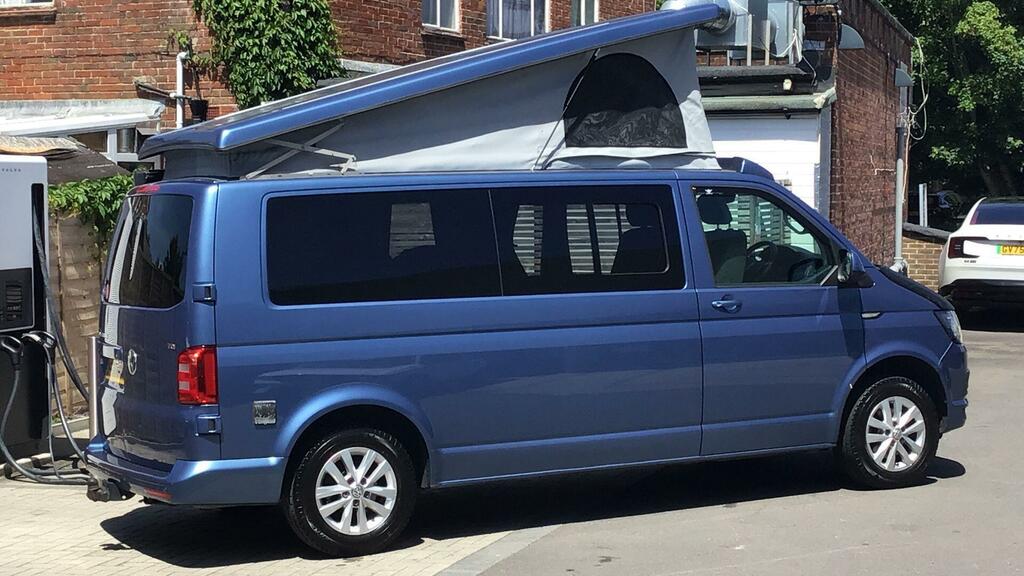 Volkswagen Campervan Transporter Tdi T30 Bluemotion Highline Blue #6