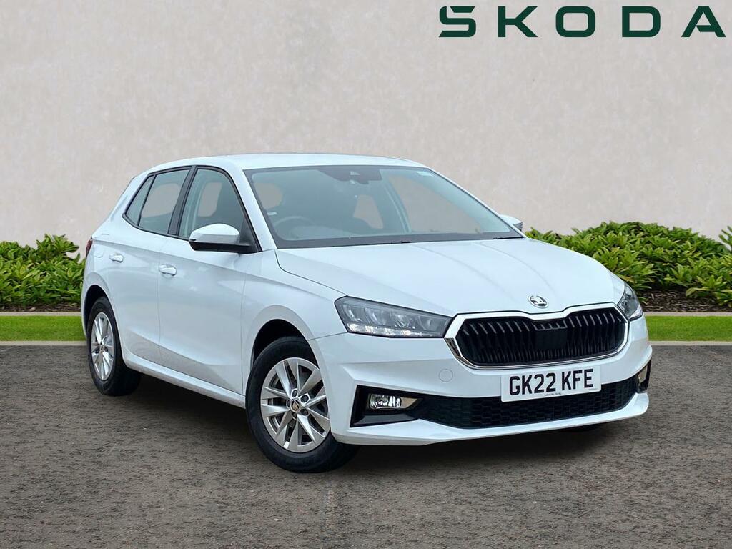 Skoda Fabia 1.0 Tsi Se Comfort Euro 6 Ss White