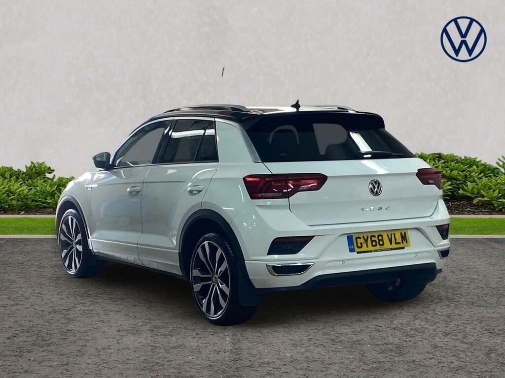 Volkswagen T-Roc 1.5 Tsi Evo R-line GY68VLM White #2