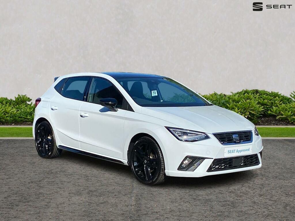 Seat Ibiza 1.0 Tsi Fr Black Edition Dsg Euro 6 Ss White