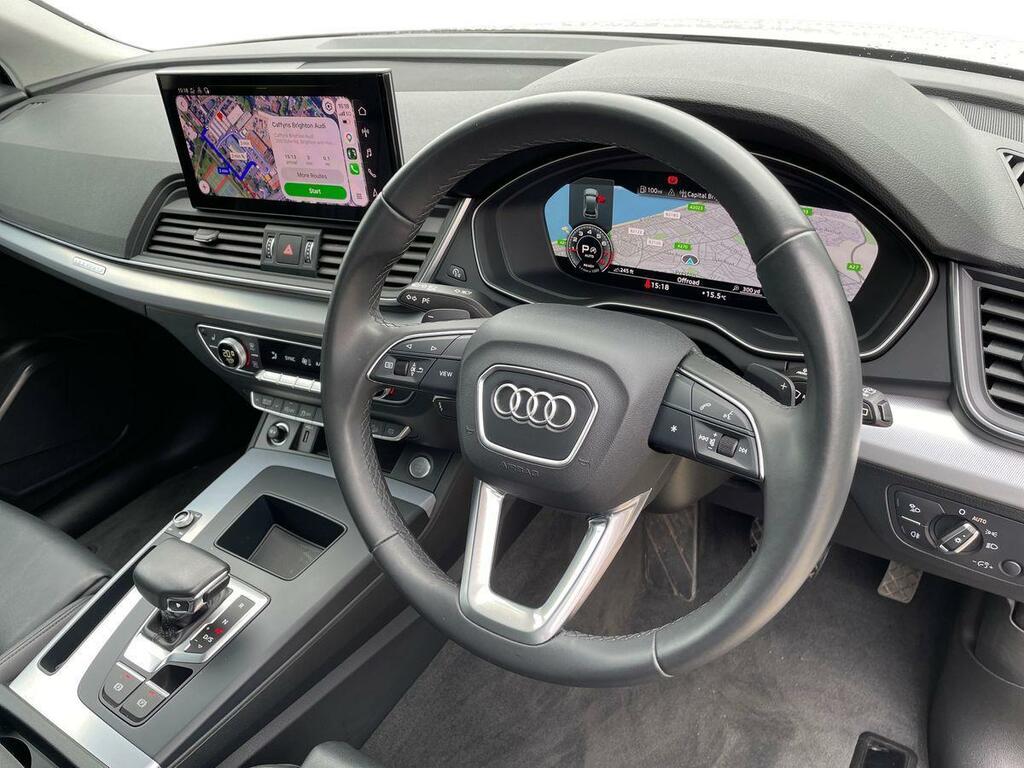 Audi Q5 Sport 45 Tfsi Quattro 265 Ps S Tronic FL23GHF White #6