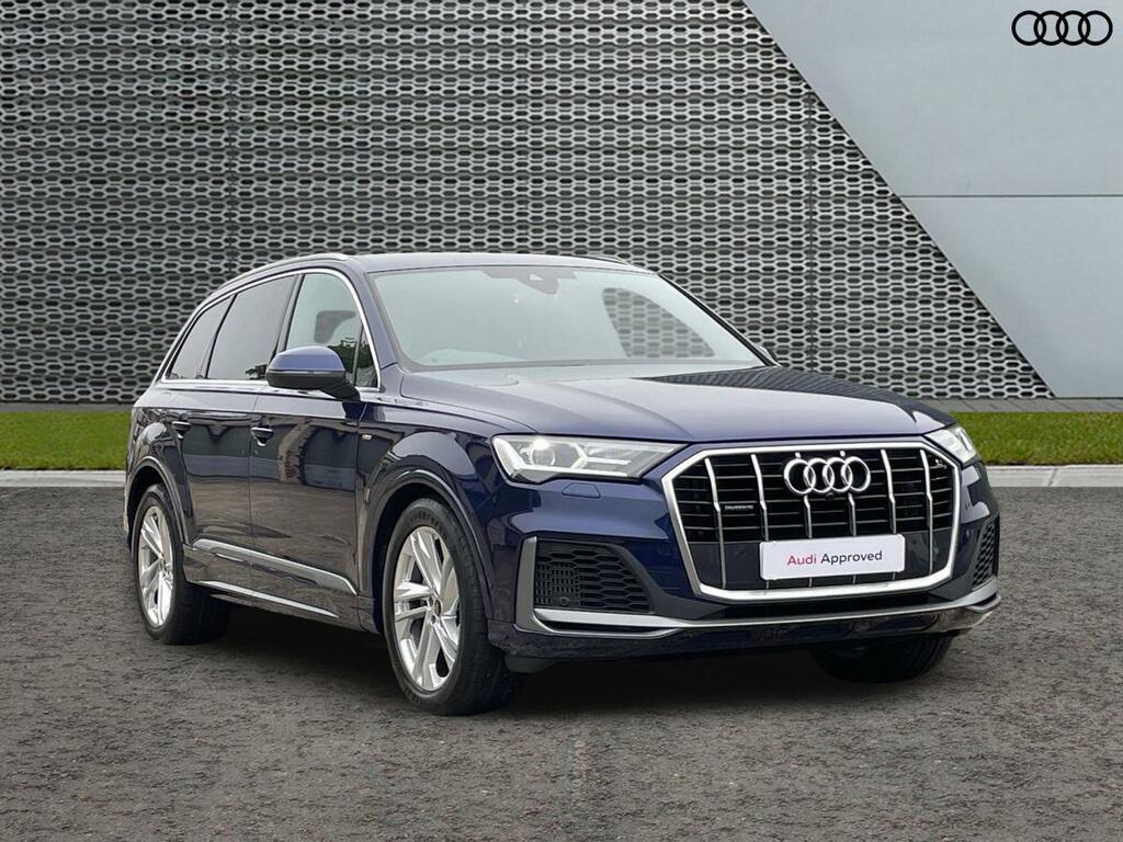 Audi Q7 S Line 55 Tfsi Quattro 340 Ps Tiptronic Blue
