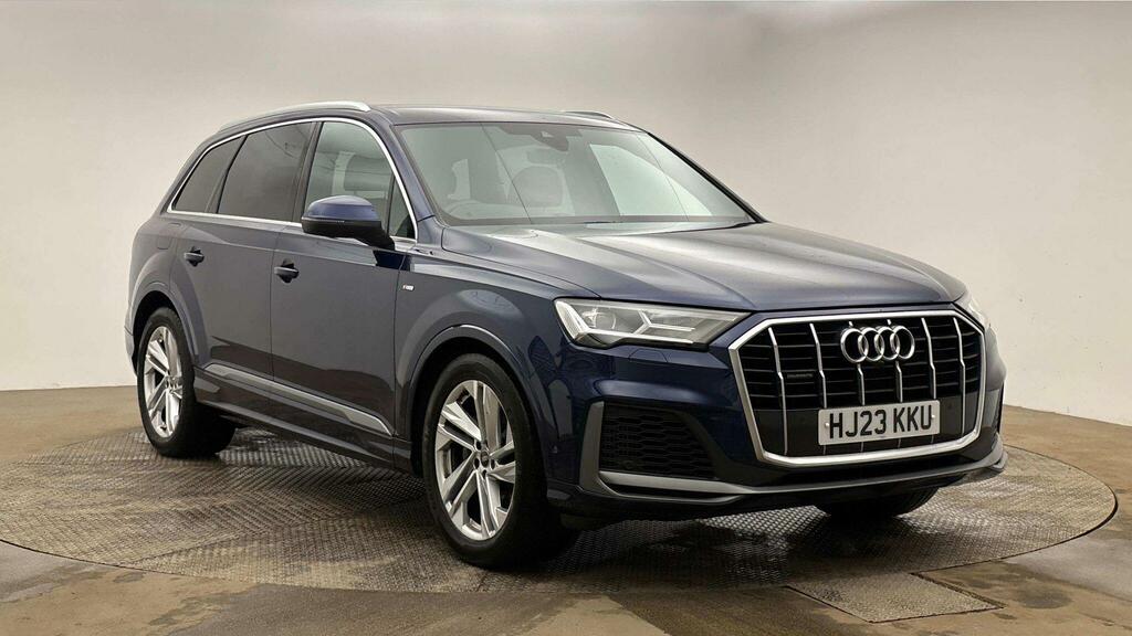 Audi Q7 S Line 55 Tfsi Quattro 340 Ps Tiptronic Blue