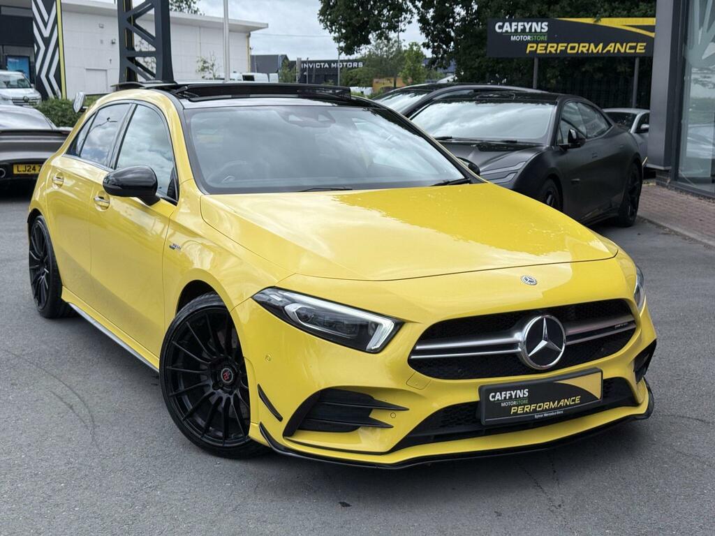 Mercedes-Benz A Class 2.0 A35 Amg Premium Plus Spds Dct 4Matic Euro 6 Yellow #2