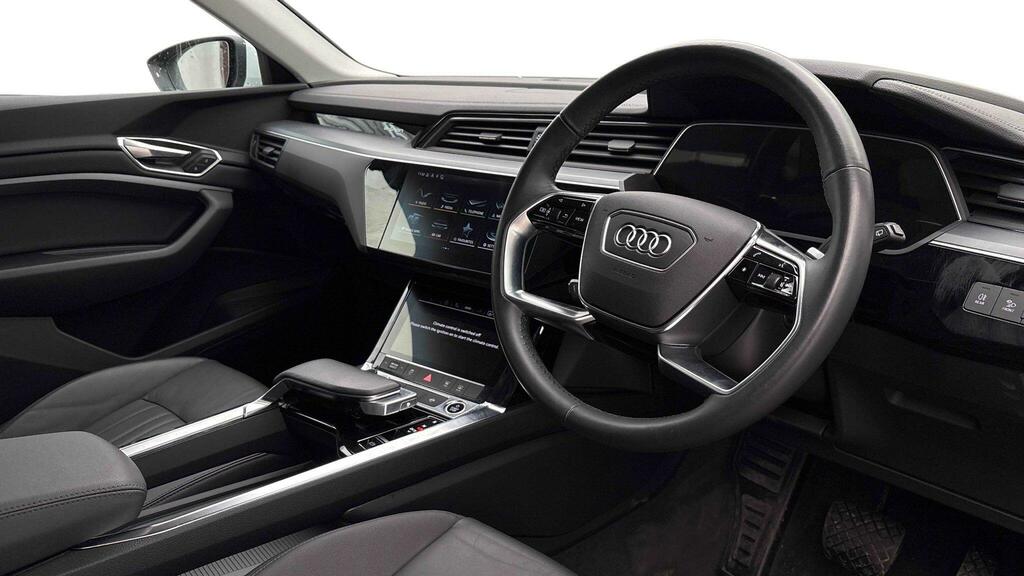 Audi E-tron 55 Technik Quattro 95Kwh 11Kw Charger White #5